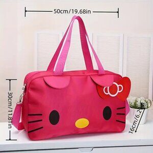 NEW ROSE RED Duffel Tote HELLO KITTY
